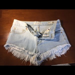 Bullhead high waisted festival shorts size 5